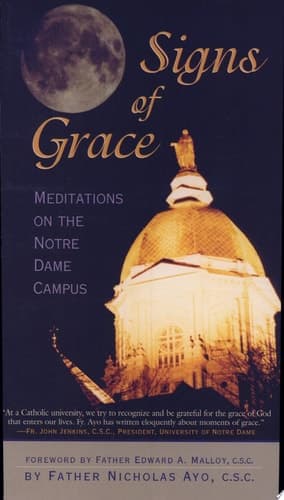 Cover of Signs of Grace Meditations on the Notre Dame Campus