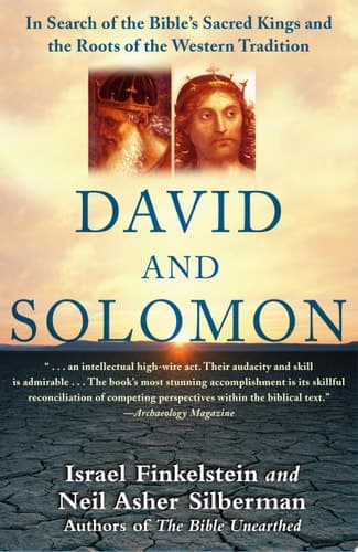 Cover of David and Solomon In Search of the Bible's Sacred Kings and the Roots of the Western Tradition