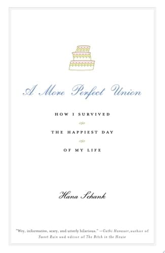 Cover of A More Perfect Union How I Survived the Happiest Day of My Life