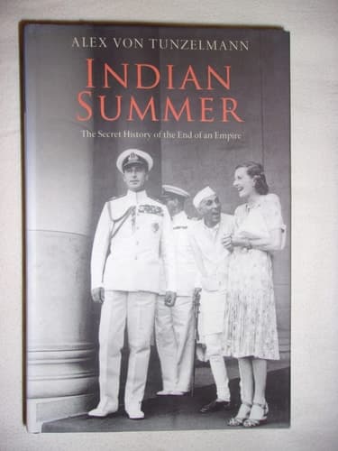 Cover of Indian Summer The Secret History of the End of an Empire