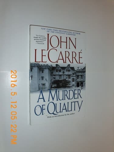 Cover of A Murder of Quality