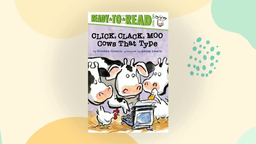 Cover of Click, Clack, Moo Cows that Type