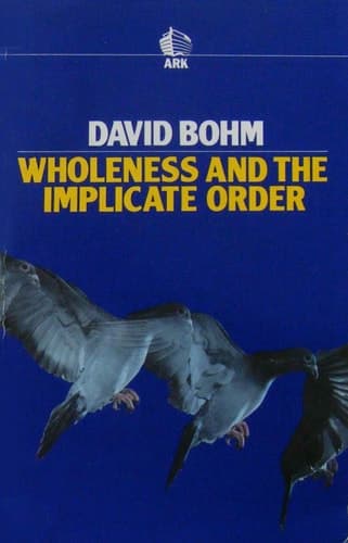 Cover of Wholeness and the Implicate Order