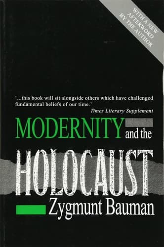 Cover of Modernity and the Holocaust