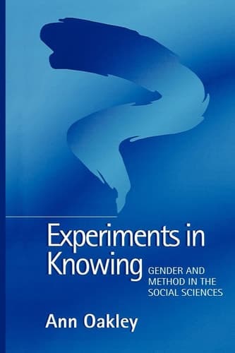 Cover of Experiments in Knowing Gender and Method in the Social Sciences