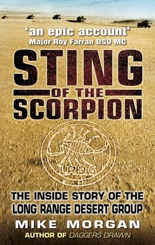 Cover of Sting of the Scorpion The Inside Story of the Long Range Desert Group