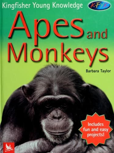 Cover of Kingfisher Young Knowledge: Apes and Monkeys