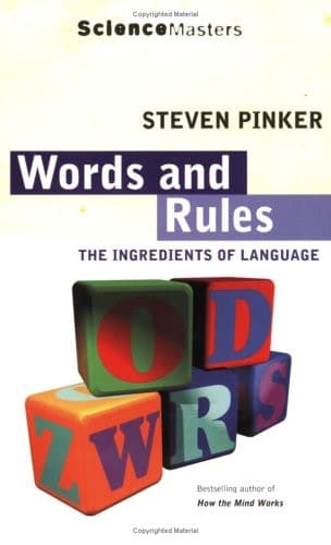 Cover of Words and Rules The Ingredients of Language