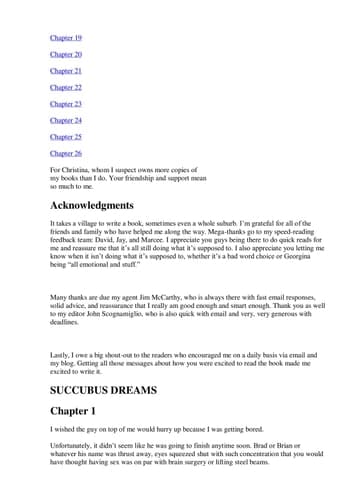 Cover of Succubus Dreams (Georgina Kincaid, Book 3)