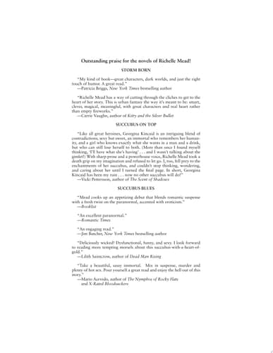 Cover of Succubus Shadows