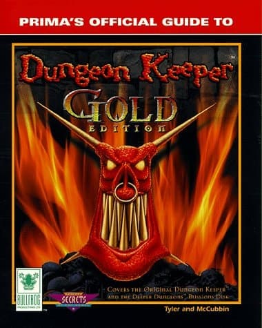 Cover of Prima's Official Guide to Dungeon Keeper Gold