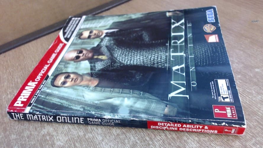 Cover of The Matrix Online Prima Official Game Guide