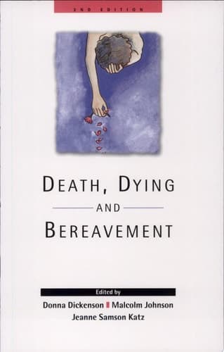 Cover of Death, Dying and Bereavement