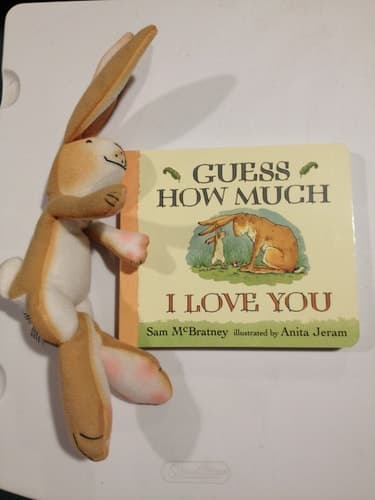 Cover of Guess How Much I Love You Book and Little Nutbrown Hare