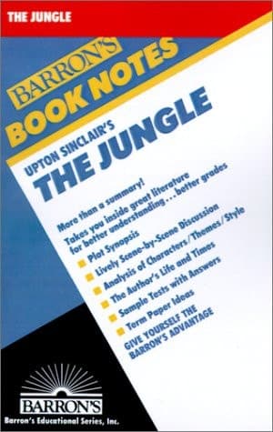 Cover of Upton Sinclair's The Jungle