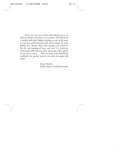 Cover of Humility The Journey Toward Holiness