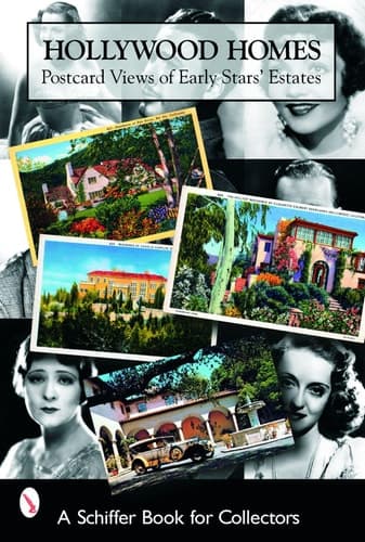 Cover of Hollywood Homes Postcard Views of Early Stars' Estates