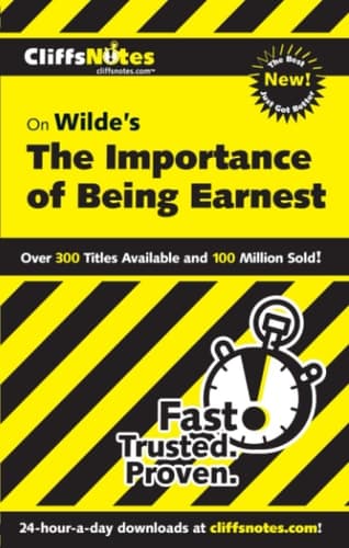 Cover of CliffsNotes on The Importance of Being Earnest