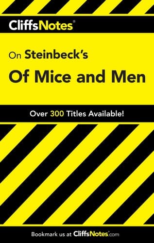 Cover of CliffsNotes on Steinbeck's Of Mice and Men