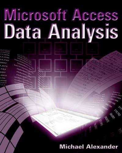 Cover of Microsoft Access Data Analysis Unleashing the Analytical Power of Access