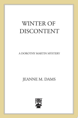 Cover of Winter of Discontent A Dorothy Martin Mystery