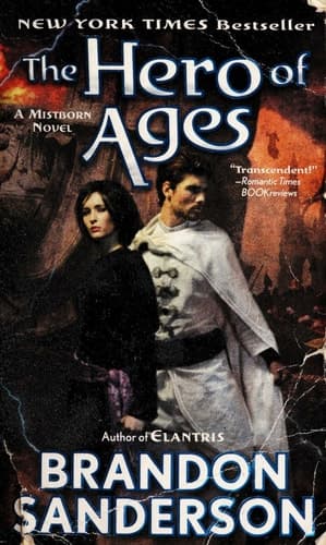 Cover of The Hero of Ages Book Three of Mistborn