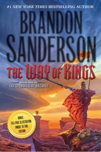 Cover of The Way of Kings Book One of the Stormlight Archive
