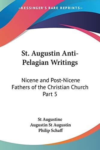 Cover of St. Augustin Anti-Pelagian Writings: Nicene and Post-Nicene Fathers of the Christian Church Part 5
