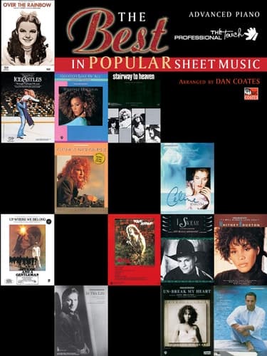 Cover of The Best in Popular Sheet Music