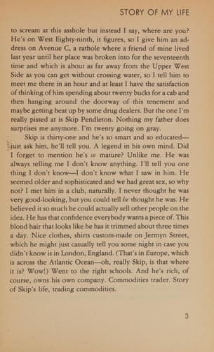 Cover of Story of My Life