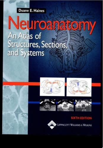 Cover of Neuroanatomy An Atlas of Structures, Sections, and Systems