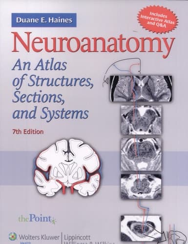 Cover of Neuroanatomy An Atlas of Structures, Sections, and Systems