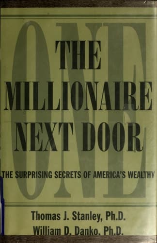 Cover of The Millionaire Next Door The Surprising Secrets of America's Wealthy