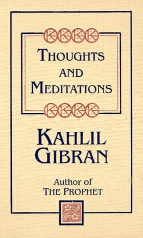 Cover of Thoughts and Meditations