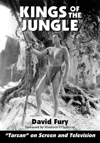 Cover of Kings of the Jungle An Illustrated Guide to "Tarzan" on Screen and Television [LARGE PRINT]