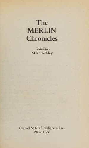 Cover of The Merlin Chronicles