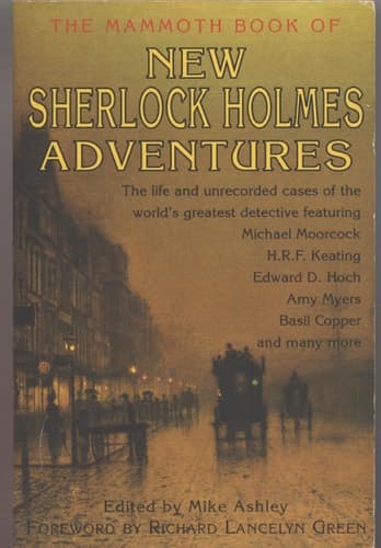 Cover of The Mammoth Book of New Sherlock Holmes Adventures