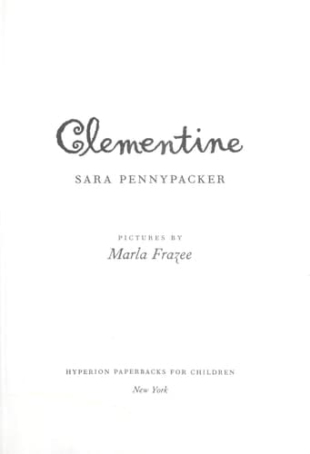 Cover of Clementine (Clementine, 1)