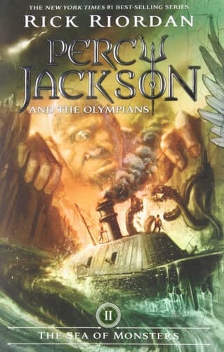 Cover of The Percy Jackson and the Olympians, Book Two: Sea of Monsters