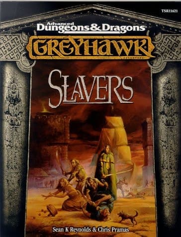 Cover of Slavers, Second Edition (Advanced Dungeons & Dragons, Greyhawk)