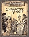 Cover of Character Sheets (Dungeons & Dragons Accessory)