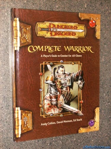 Cover of Complete Warrior Dungeons and Dragons Accessory