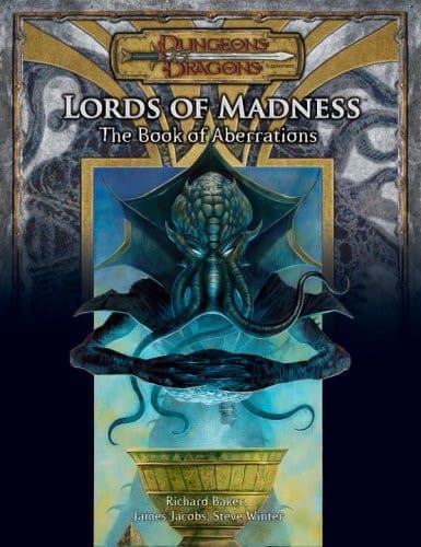 Cover of Lords of Madness The Book of Aberrations