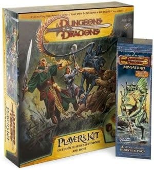 Cover of Damp;d Player's Kit With Free Miniatures Booster