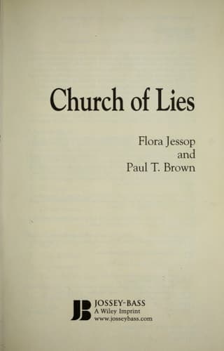 Cover of Church of Lies
