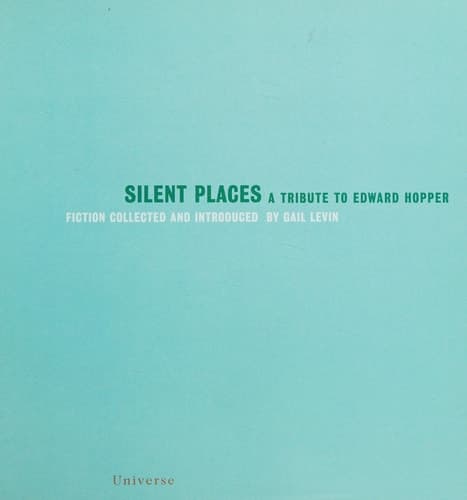 Cover of Silent Places: A Tribute to Edward Hopper