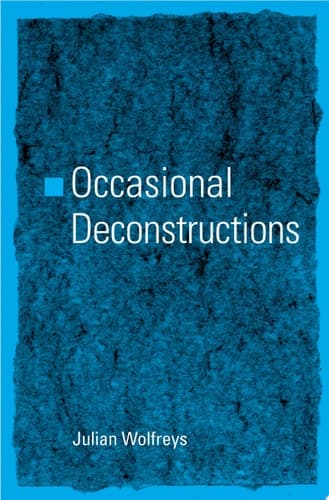 Cover of Occasional Deconstructions
