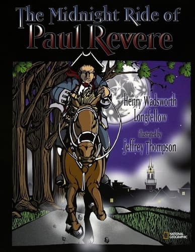 Cover of The Midnight Ride of Paul Revere
