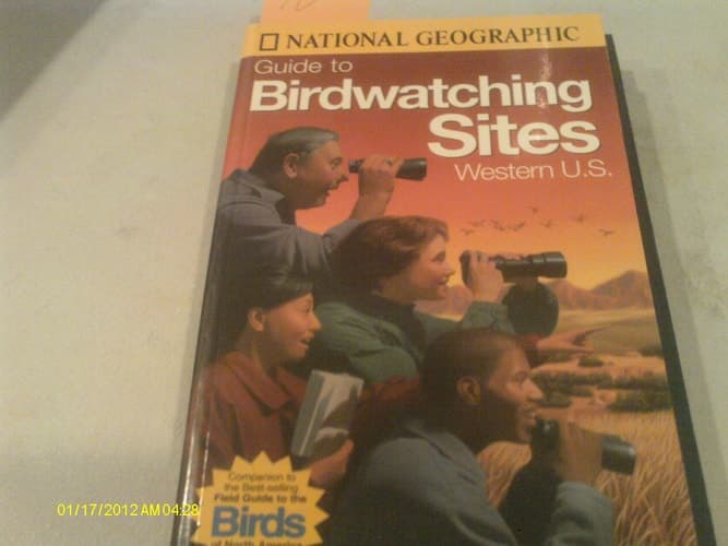 Cover of National Geographic Guide to Bird Watching Sites, Western US