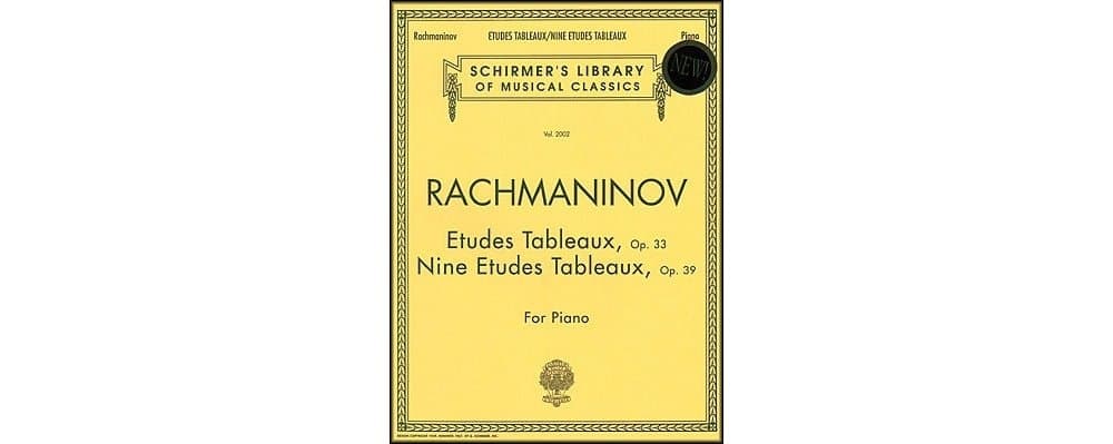 Cover of Etudes tableaux, op. 33 Nine etudes tableaux, op. 39 : for piano